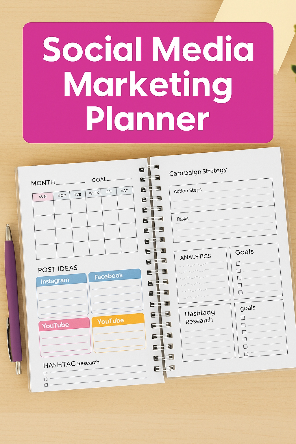 Social Media Marketing Planner_DPH